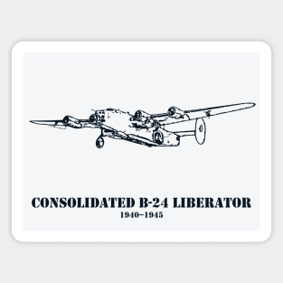 Consolidated B-24 Liberator WWII American Heavy Bomber Magnet